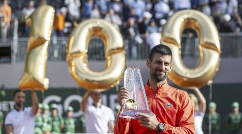 Novak Djokovic gana título 100 en Ginebra