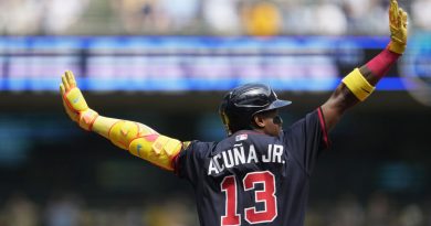 Ronald Acuña Jr. lidera triunfo de Bravos con jonrón