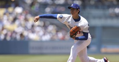 Shohei Ohtani consigue sus primeros ponches con los Dodgers