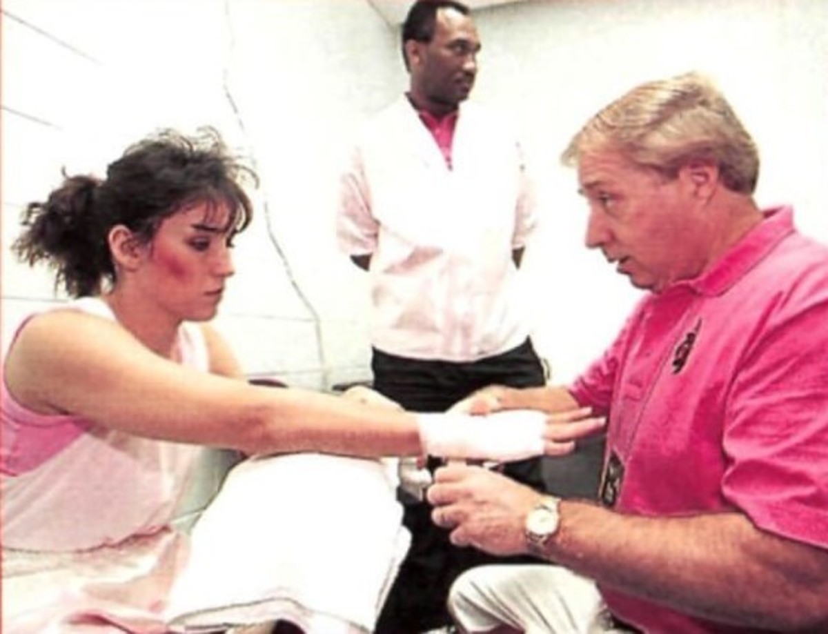 Christy Martin fue campeona mundial cuando obtuvo el título femenino superwélter 2