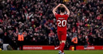Liverpool retiran el número 20 de Diogo Jota