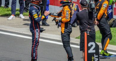 Verstappen ganó el sprint del Gran Premio de Bélgica