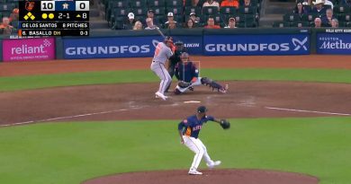 Samuel Basallo conecta su primer hit en MLB