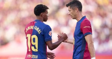 UEFA multa a Lamine Yamal y Robert Lewandowski al no acudor