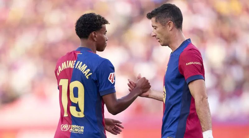 UEFA multa a Lamine Yamal y Robert Lewandowski al no acudor