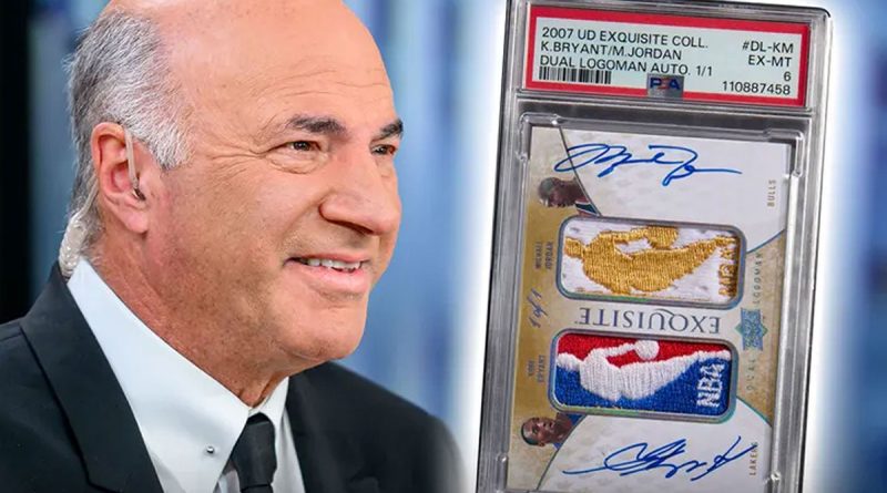 Kevin O'Leary compra la postalita de Michael Jordan y Kobe Bryant