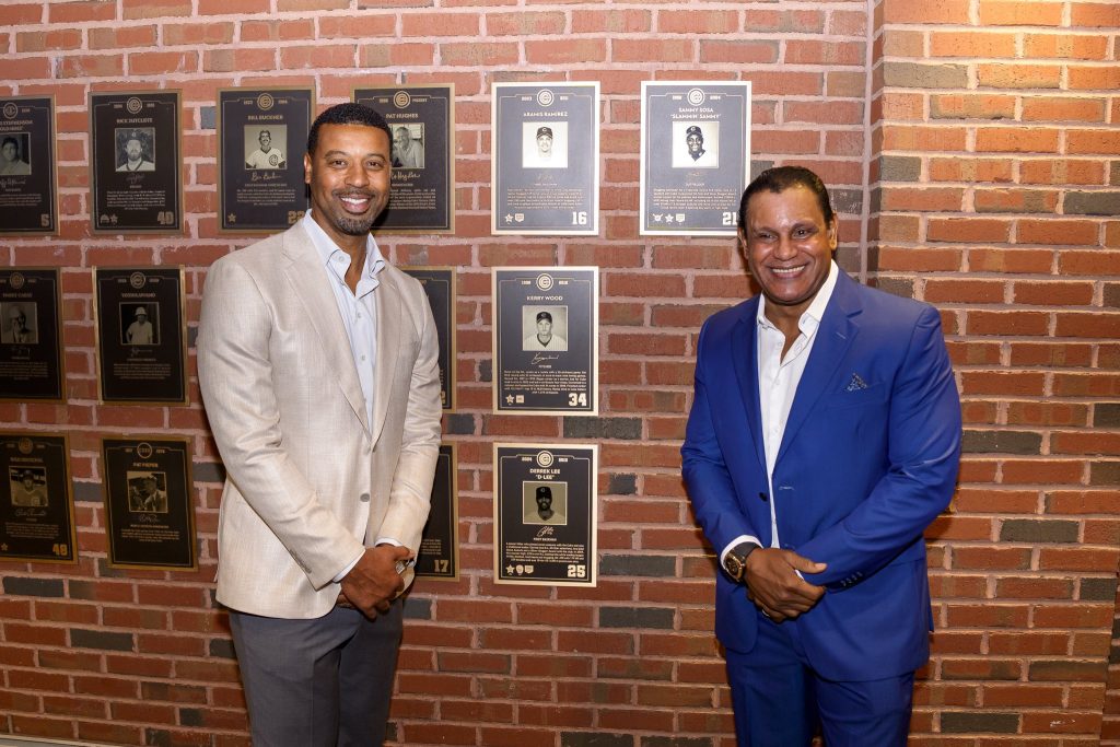 Sammy Sosa y Derrek Lee fueron exaltados al Salón de la Fama de los Cachorros de Chicago