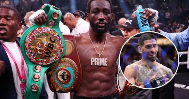 Shakur Stevenson defiende a Crawford ante reto de Ilia Topuria