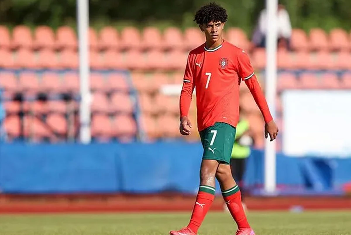 Cristiano Ronaldo Jr. inicia su camino con Portugal Sub-16