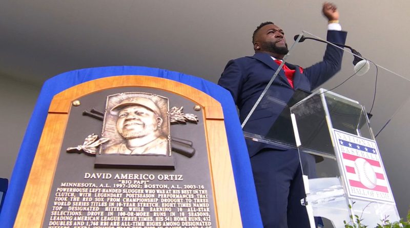 David Ortiz será exaltado por la Fundación Bulevar de las Estrellas