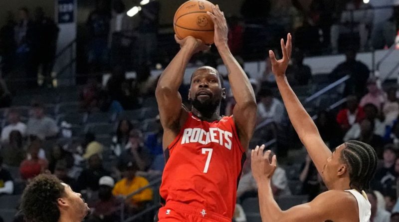 Kevin Durant seguirá con los Rockets hasta 2028
