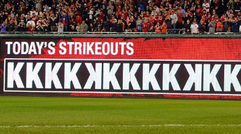 Lanzadores con 3,000 o más ponches en MLB