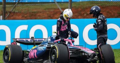 Franco Colapinto sufre accidente en el sprint del GP de Brasil