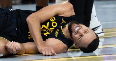 Stephen Curry fuera de las canchas al menos una semana