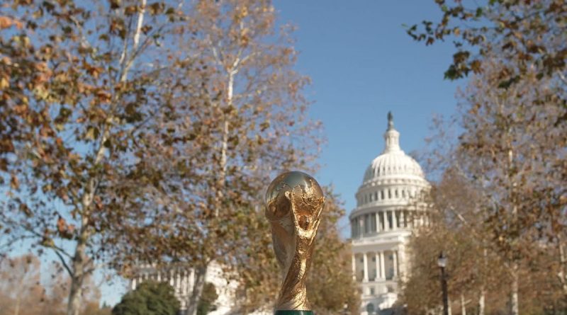 El trofeo del Mundial FIFA 2026 llega a la capital estadounidense