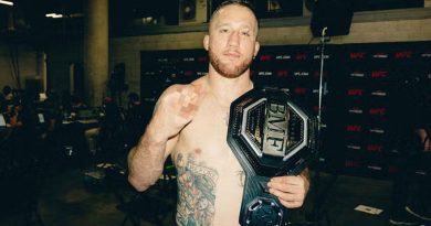Justin Gaethje apunta a Ilia Topuria en su "último baile"