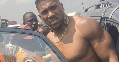 Anthony Joshua recibe el alta tras accidente en Nigeria