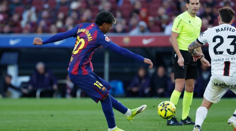 Lamine Yamal se redime con un gol en la victoria del Barcelona
