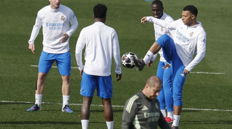 Kylian Mbappé, baja sensible del Real Madrid para recibir al Benfica