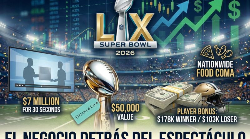 Super Bowl: El engranaje detrás del mayor espectáculo del mundo