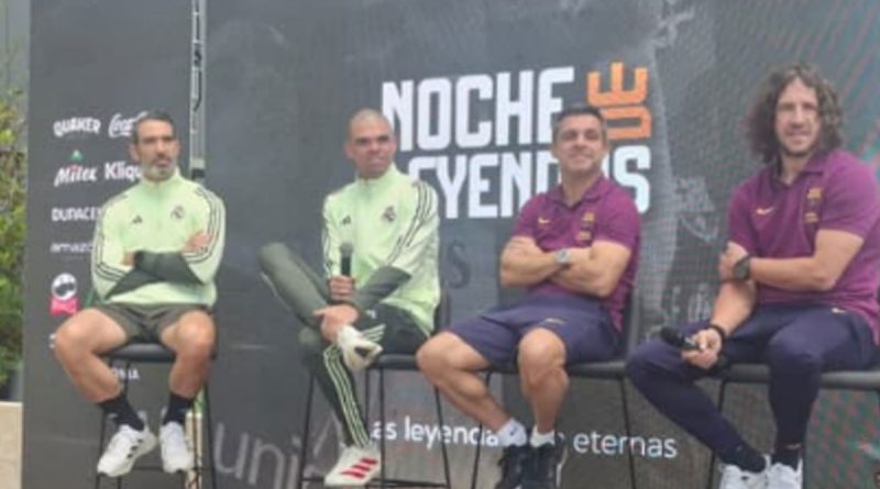 Barça y Real Madrid Leyendas desempatarán su historial en Santo Domingo