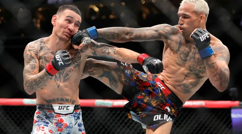 Charles Oliveira conquista el título BMF en la UFC 326