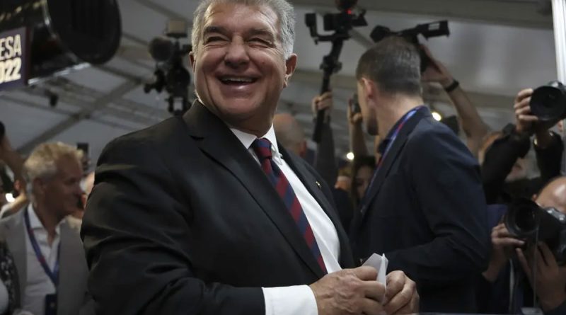 Joan Laporta es reelegido y sigue como presidente del Barça