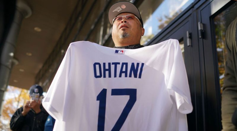 Shohei Ohtani lidera la venta de camisetas en Grandes Ligas