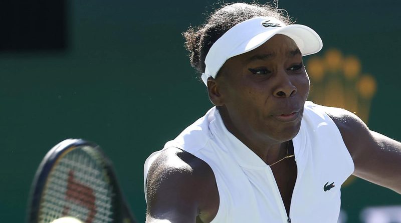 Venus Williams cae ante Diane Parry en su regreso a Indian Wells