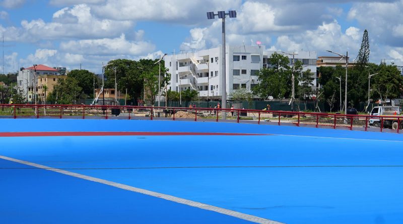 Alcaldía del Distrito Nacional construye patinódromo