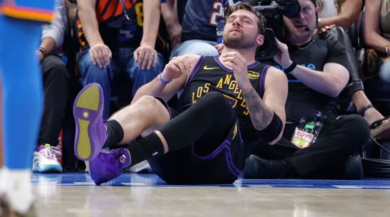 Luka Dončić cae lesionado