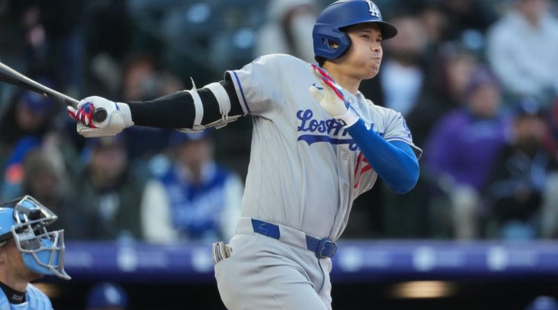 Shohei Ohtani extiende su racha a 49 juegos embasándose