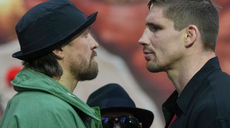 Usyk defenderá su título ante Verhoeven en las Pirámides de Guiza