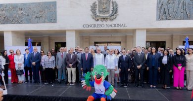 Congreso Nacional recibe la antorcha de los Juegos Centroamericanos 2026