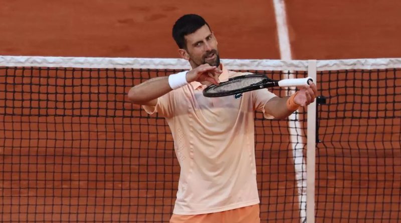 Djokovic supera a Federer con nuevo récord en Roland Garros