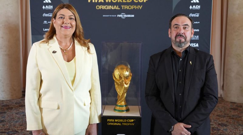 El trofeo del Mundial se exhibe gratis hoy en Miami