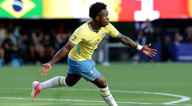 Empate entre Brasil y Marruecos con brillante gol de Vinícius