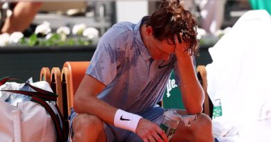 Sinner busca respuestas médicas tras su caída en Roland Garros
