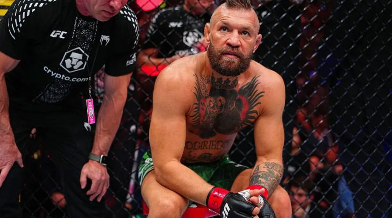 Conor McGregor estará un año fuera tras lesionarse en UFC 329