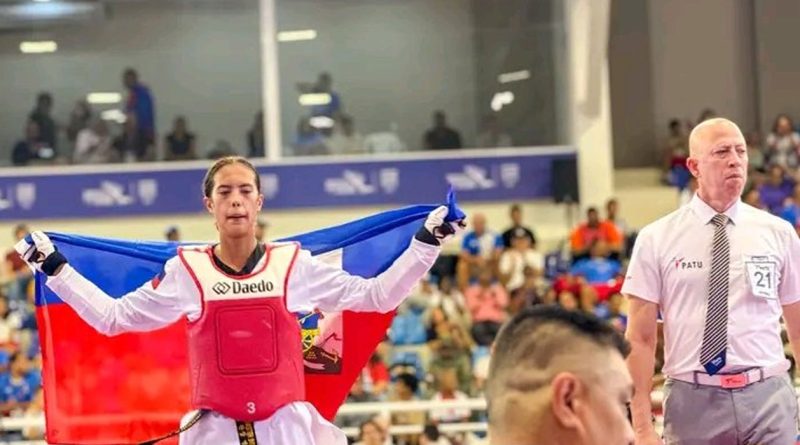 Jessica Lee logra primer oro para Haití en Santo Domingo 2026