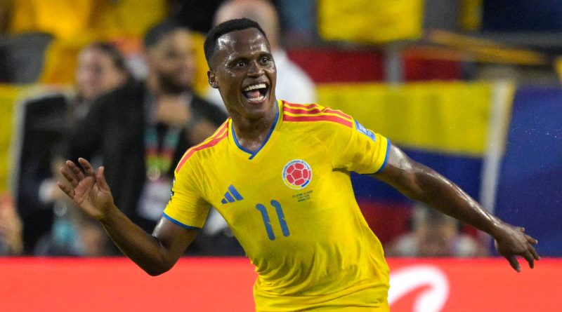 Jhon Arias pone a Colombia en el marcador contra Ghana