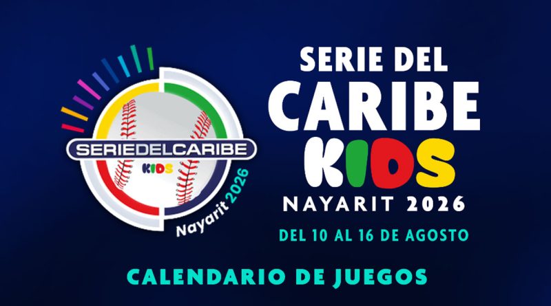 Revelan calendario oficial de la Serie del Caribe Kids 2026