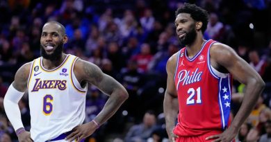 LeBron James debutará con Filadelfia en histórica jornada de NBA