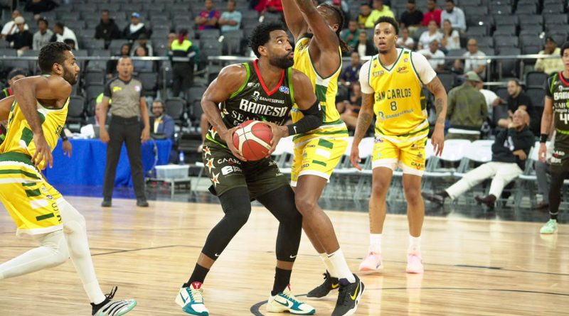 Bameso derrota a San Carlos 77-72 en el TBS Distrito 2026
