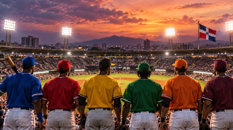Cuáles son los equipos de béisbol profesional de República Dominicana y dónde juegan