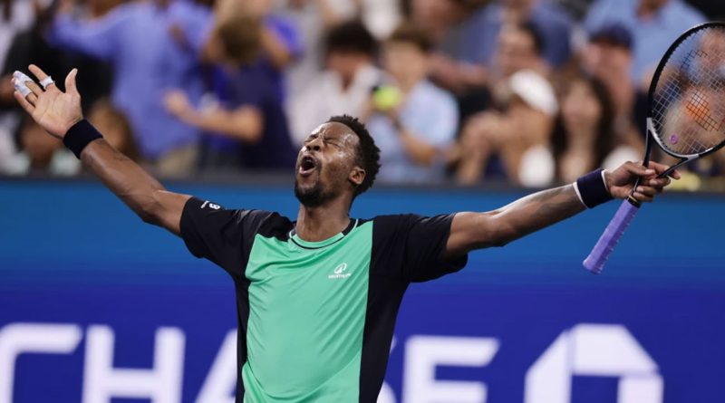 Gael Monfils celebra sus 40 años con triunfazo en el US Open