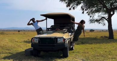 Karl-Anthony Towns y Jordyn Woods disfrutan su luna de miel en África
