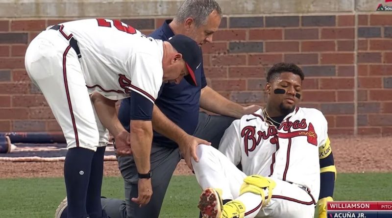 Ronald Acuña Jr. dan negativo en radiografías tras contusión