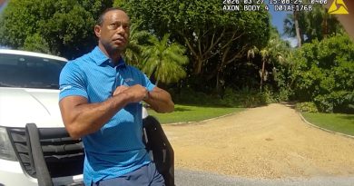 Suspenden licencia de Tiger Woods por cinco años tras accidente
