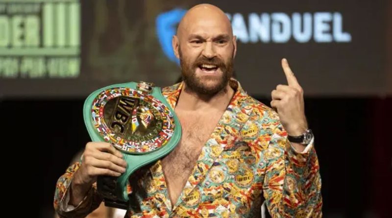 Tyson Fury descarta a Anthony Joshua y reta a Usyk